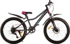 Велосипед Cross 24" Smile 2023 Рама-12" Black-pink (24CJS-004664)