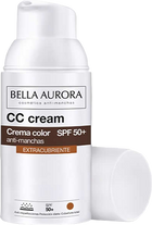 CC Krem Bella Aurora Anti-Blemish SPF 50 Extracubriente 30 ml (8413400011194) - obraz 1