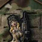 №5 нашивка Tactical PVC M-Tac Hooligan girl - зображення 4