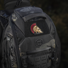 M-Tac нашивка Spartan Helmet (вишивка) Black - зображення 2