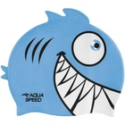Шапка для плавания Aqua Speed Zoo Pirana 246-02 9697 бірюзовий Діт OSFM (5908217696977)