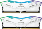 Pamięć Team Group DDR5-6400 32768MB PC5-51200 (Kit of 2x16384) T-Force Delta RGB White (FF4D532G6400HC40BDC01) - obraz 1