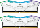 Оперативна пам'ять Team Group DDR5-6400 32768MB PC5-51200 (Kit of 2x16384) T-Force Delta RGB White (FF4D532G6400HC40BDC01)