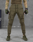 Тактичні штани/шорти combat олива ВТ1014 2XL - зображення 1