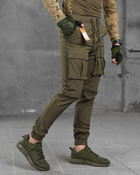 Тактичні штани/шорти combat олива ВТ1014 M - зображення 3