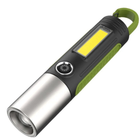 Ліхтар кемпінговий ручний MHZ BL-S507 9065 USB, чорно-зелений