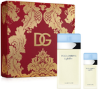 Zestaw damski Dolce&Gabbana Light Blue Woda toaletowa 200 ml + Woda toaletowa 25 ml (8057971187447) - obraz 1