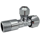 Кран приладовий вентильний Fado Classic 1/2"x1/2" РЗ-РЗ латунь (KZ62)