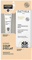 Набір для догляду за обличчям Patyka Defense Active Cream Organic Multi-Protection Radiance Крем для сяйва 50 мл + Гель для шкіри навколо очей 15 мл (3700591969027)