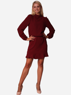 Плаття коротке осіннє жіноче Ax Paris DA1641 M Темно-червоне (5063259012120) - зображення 1