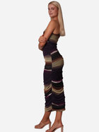 Плаття міді літнє жіноче Ax Paris RT281 L Сливове (5063259058029) - зображення 3