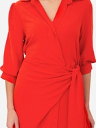 Sukienka kopertowa krótka letnia damska Ax Paris DA1778 XL Pomarańczowa (5063259068271) - obraz 3