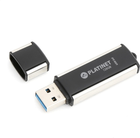 Pendrive Platinet 42287 128GB USB 3.2 / Type-C X-Depo Black (PMFU3128X) - obraz 3