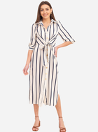 Плаття-сорочка міді літнє жіноче Ax Paris DA1794 S Біле (5063259075125) - зображення 3
