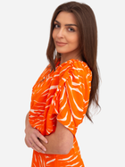 Плаття коротке літнє жіноче Ax Paris DA1724 XL Оранжеве (5063259043711) - зображення 7