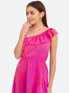 Плаття міді літнє жіноче Ax Paris DA1722 XL Рожеве (5063259044343) - зображення 5