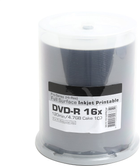 Диски Traxdata Ritek DVD-R 4.7GB 16X Printable Pro High-Res Cake 100 шт (TRDPWC100-PRO) - зображення 1