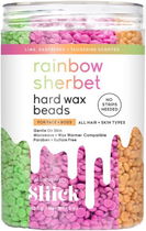 Віск для тіла та обличчя Sliick Hard Wax Beads Rainbow Sherbet 425 г (78462481026)