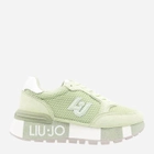 Sneakersy damskie na wysokiej platformie Liu Jo LJOBA4005PX303S1318 38 Jasnozielone (8051138033219) - obraz 1