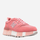 Sneakersy damskie na wysokiej platformie Liu Jo LJOBA4005PX303S1706 36 Różowe (8051138033325) - obraz 2