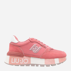Sneakersy damskie na wysokiej platformie Liu Jo LJOBA4005PX303S1706 37 Różowe (8051138033349) - obraz 1