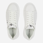 Tenisówki damskie ze skóry naturalnej Calvin Klein Jeans CKYW0YW00823YBR 37 Białe (8720107351660) - obraz 5