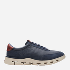 Sneakersy męskie skórzane Clarks CLA26176762 43 Granatowe (5063090558474) - obraz 1