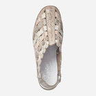 Жіночі туфлі зі шкіри RIEKER RIE47156-43_CO 39 Бежеві (4059954946984) - зображення 4