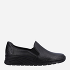 Buty slip-on damskie RIEKER RIEN3363-01_CO 37 Czarne (4060596716446) - obraz 1