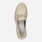 Loafersy damskie skórzane RIEKER RIE54862-80_CO 37 Beżowe (4060596366511) - obraz 5