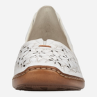 Жіночі туфлі зі шкіри RIEKER RIE41356-80_CO 38 Білі (4060596309556) - зображення 5