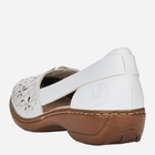 Жіночі туфлі зі шкіри RIEKER RIE41356-80_CO 38 Білі (4060596309556) - зображення 6