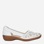 Жіночі туфлі зі шкіри RIEKER RIE41356-80_CO 40 Білі (4060596309570) - зображення 1