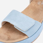 Sandały damskie na koturnie Remonte REMD1N50-10 38 Niebieskie (4061811308873) - obraz 7