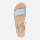Sandały damskie na koturnie Remonte REMD1N50-10 39 Niebieskie (4061811308880) - obraz 5