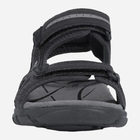 Чоловічі сандалі для треккинга Geox GEOU8224D050AUC9310 40 Чорні (8058279890800) - зображення 3