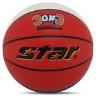 Мяч баскетбольный № 6 STAR 3ON3 цвет красный-синий-белый BB4146C