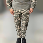 Брюки тактические Combat с пазами под наколенники, поликоттон, пиксель НАТО, размер M, штаны для военных L - изображение 1