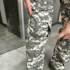 Брюки тактические Combat с пазами под наколенники, поликоттон, пиксель НАТО, размер 3XL, штаны для военных - изображение 4