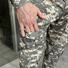 Брюки тактические Combat с пазами под наколенники, поликоттон, пиксель НАТО, размер 3XL, штаны для военных - изображение 7