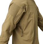 Куртка вітровка Helikon Trooper StormStretch Softshell MK2 - Coyote Койот S - зображення 6