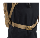 Рюкзак тактичний Helikon-Tex® 21Л EDC Backpack - Cordura - Coyote (PL-EDC-CD-11-21) - зображення 7