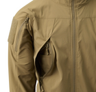 Куртка ветровка Helikon Trooper StormStretch Softshell MK2 - Coyote Койот M - изображение 8