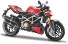 Model metalowy Maisto Motor Ducati 1:12 Czarno-czerwony (5902596682095) - obraz 1