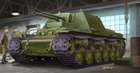 Model do składania Trumpeter czołg Soviet KV-7 1941 Poziom 4 Skala 1:35 (9580208095035) - obraz 8