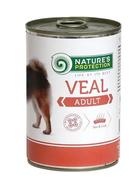 Вологий корм для собак Nature's Protection Adult Veal з телятиною