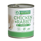 Влажный корм для щенков Nature's Protection Puppy chicken & rabbit с курицей и кроликом