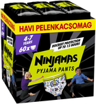 Pieluchomajtki Pampers Ninjamas Pyjama Boy 4-7 lat (17-30 kg) 60 szt (8006540630464)