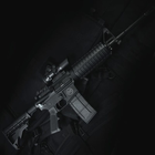Пістолетна рукоятка IMI M4/M16 A2OM Grip - A2 Overmolding Grip ZG101 Чорний - зображення 3