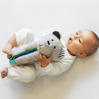 Zabawka dla dzieci Whisbear Miś sensoryczny z czujnikiem płaczu Cytrynowy (5905279995512) - obraz 3
